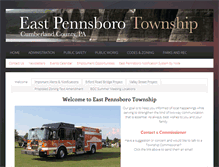 Tablet Screenshot of eastpennsboro.net